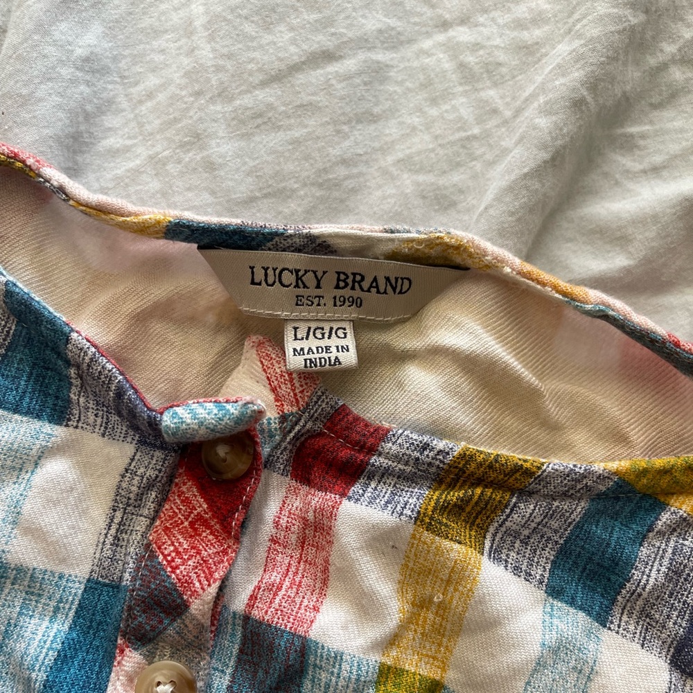 Lucky brand flannel